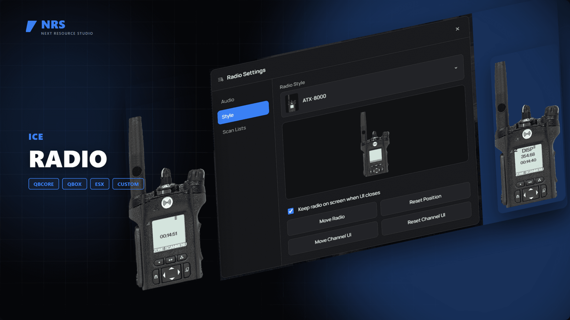 Ice_radio Realistic Radio System (Beta)